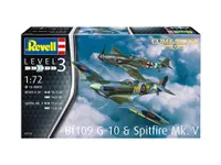 Revell Combat Set Messerschmitt Bf109G-10 & Spitfire Mk.V 1:72