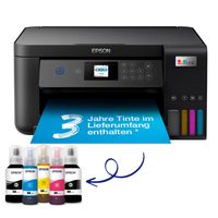EPSON EcoTank ET-2850 3 in 1 Tintenstrahl-Multifunktionsdrucker schwarz