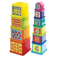 Besttoy - Stapelturm Zahlen & Früchten