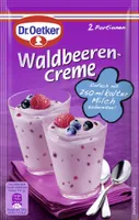 Dr. Oetker Waldbeerencreme Dessert Cremepulver für 2 Portionen 52g