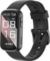 INF Smartwatch mit EKG, Herzfrequenz, Blutdruck, Schlafüberwachung, Schrittzähler Schwarz