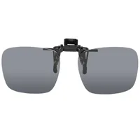 Clip On Sonnenbrille Aufsatz für Damen Herren 30599 Schwarz