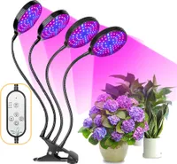 60W 4 Lampe LED Dimmbar Vollspektrum IP65 Wasserdicht Pflanze Grow Lampe, Pflanzenlampe Pflanzenlicht Wachstumslampe