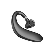 S109 Einohr-Bluetooth-Headset, BT 5.0 | CVC 6.0 digitale Geräuschunterdrückung | IPX7 wasserdicht | Ergonomisches Design | 180° drehbar, schwarz