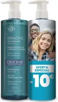 Ducray Keracnyl Duo čisticí gel 2 X 400 ml
