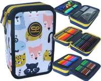 Coolpack Jumper 3 Pucci 3-Kammer-Federmäppchen mit Zubehör