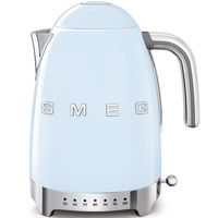 SMEG KLF04PBEU - 1,7 l - 2400 W - Niebieski - Tworzywo sztuczne - Stal nierdzewna - Regulowana temperatura - Wskaźnik poziomu wody