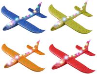 20 stücke kunstflugzeug segelflugzeug flugzeug werfen schaum flugzeug fliegen 