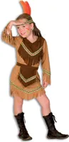 L3100840-128 Mädchen Kriegerin-Kostüm Kleid Gr.128