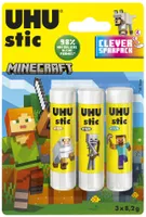UHU Klebestift stic MINECRAFT 3x 8,2 g Blister