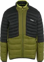 Regatta - Pánská hybridní bunda "Leedre" RG10942 (M) (Nephrite green/black)