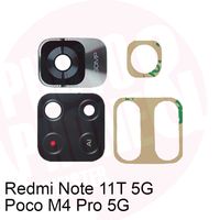 Xiaomi Redmi Note 11T 5G Poco M4 Pro 5G Kamera Linse Glas Camera Glass Lens + Kleber Neu