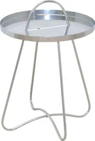 Beistelltisch Silber