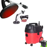 850W bruska s dlouhým krkem Bruska na stěny + vysavač Stropní bruska
