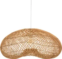 Pendelleuchte aus Rattan, Ø 68 cm