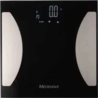 medisana BS 475 schwarz Körperanalysewaage bis 180 kg Personenwaage Körperfett