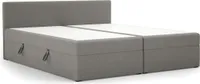 MEBLITO box spring posteľ Manželská posteľ Menorca Základná posteľ 140x200cm Matrac H3 Lux 6