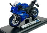 Welly Yamaha YZF-R6 1:18 11cm Motorrad Neu im Kasten Die Cast Modell 12856