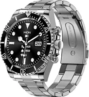 A12 Smartwatch, Sportarmband, Smartwatch Herren, Fitness tracker, 1,28'' IPS Touchscreen, IP67 wasserdicht, mit Bluetooth-Anrufe, Sportmodi, schwarz