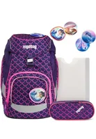 Rucksack  Ergobag  Set Scuola Backpack Astuccio Perla Uni Polyester Lila