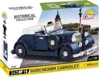 Cobi 2262 - Stavební hračky - Druhá světová válka: 1935 HORCH 930 Cabriolet