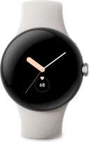 Google Pixel Watch WiFi polished silver/chalk