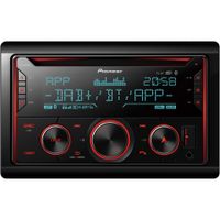 PIONEER FH-S820DAB 2 DIN Autoradio mit DAB Bluetooth Digitalradio USB AUX CD