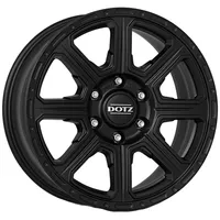litá kola DOTZ Kalahari black 8x18 6x139.7 ET 35 BLACK MATT