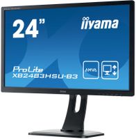 iiyama ProLite XB2483HSU-B3 23.8Zoll Full HD LED Matt Flach Schwarz Computerbildschirm LED display