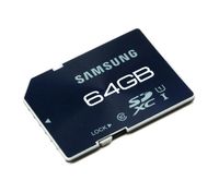 Samsung SDXC Pro 64GB Class 10 Speicherkarte (MB-SGCGB) Bulk Pack