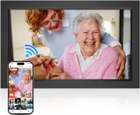 HDeye Full HD Wi-Fi 15.6" 32GB digitaler Fotorahmen FRAMEO LCD Hochqualitätspanel Schwarz