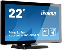 Iiyama ProLite T2236MSC-B2AG - LED-Monitor - 55 cm (21.5") (21.5" sichtbar)