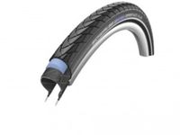 SCHWALBE Reifen "Marathon Plus"  SmartGuard Pannenschutz, HS 440, 67 EPI, schwarz / Reflex, Performance Line Unplattbar-Reifen mit deutlich verbessertem Rollwiderstand, 26" * 1.35 (35-559), 775 g