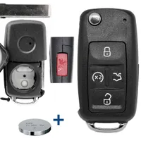 Mazda Smartkey Schlüssel Gehäuse - 3 Tasten - Batteriehälter