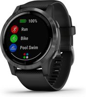 Garmin 010-02174-12 vivoactive 4 GPS Fitness-Smartwatch Schwarz/Schiefergrau