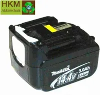 Original Makita Akku 14,4V  Li BL1430 Neubestückt