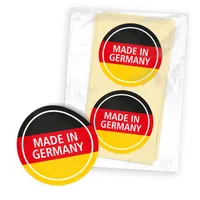 itenga 24x Sticker mit Text  Germany rund 4cm