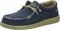 Hey Dude Herren-Slipper Wally Braided Blau, Farbe:blau, EU Größe:47