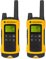 Motorola T80 Extreme Walkie Talkie, AAA, Nickel–Metal Hydride (NiMH), 57 x 171 x 40 mm, 140 g
