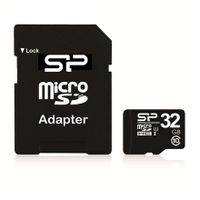 Silicon Power 32 GB, MicroSDHC, Flash-Speicher Klasse 10, SD-Adapter