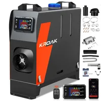 KROAK 12/24V 8KW Air Diesel Standheizung Integration Bluetooth LCD Diesel Luftheizung Heater mit Fernbedienung Dieselheizung