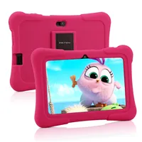 PRITOM K7 7 Zoll Kinder Tablet Android 10 Tablet PC 32 GB ROM Quad Core Tablets WiFi Tablet für Kinder,Rosa