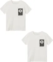 NAME IT T-Shirt 2er-Set Rundhals Kurzarm Kinder Oberteil Größe: 146-152