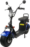 Elektrický skútr BILI COCO G4 1500 W, 60V 12Ah lithiová baterie, 45 km/h, modrý