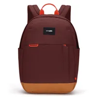 Pacsafe GO 15 Liter Tagesrucksack garnet red