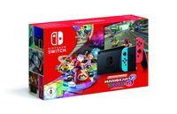 Nintendo Switch Neon-Rot/Neon-Blau (2019 Edition) Mario Kart 8 Deluxe Bundle