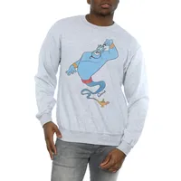 Aladdin - "Classic" Sweatshirt für Herren BI546 (3XL) (Grau meliert)