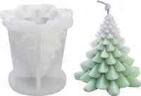 1 Stück Weihnachtsbaum-DIY-Silikon-Kerzenform für Seife, Kuchendekoration, Festival-Bastelarbeit, Heimdekoration, Kerzenherstellung
