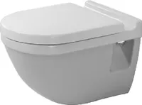Wand-WC Starck 3 540 mm Tiefspüler,Bef.-Abstand 230 mm,weiß