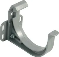 Dachrinnenhalter Stirnbretthalter 75 Rinnenhalter grau MARLEY805238